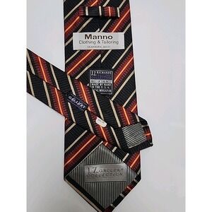 J.Z. Richards Royal Mogador  Gallery Neck Tie Mens Made by Hand in USA NWT 4x58